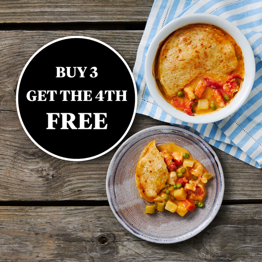Buy 3 Get 1 FREE Maine Lobster Pot Pie