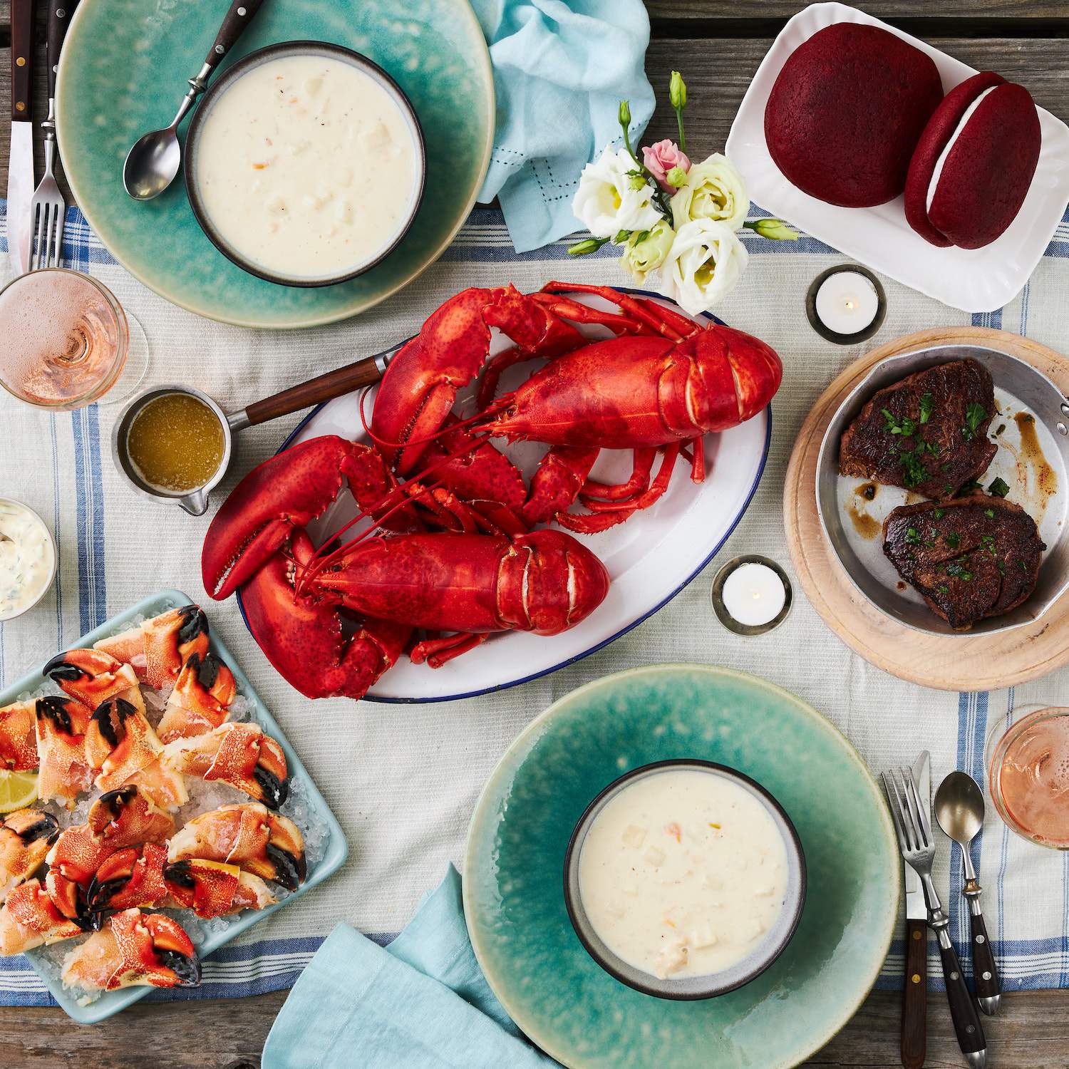 Romantic Maine Dinner for 2