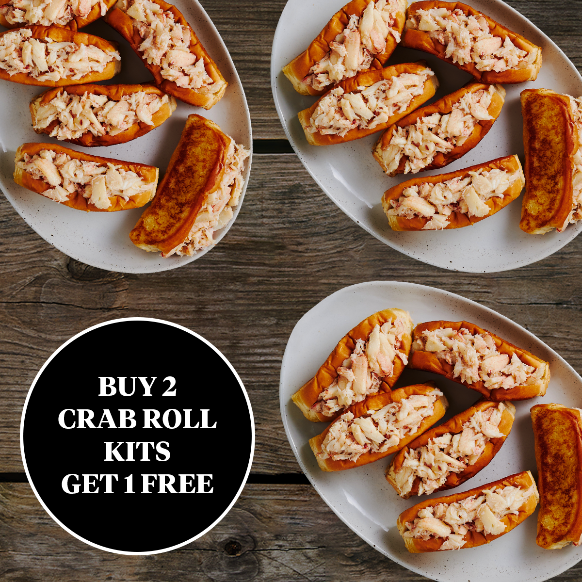 Buy 2 A-Home Crab Roll Kits, Get 1 FREE
