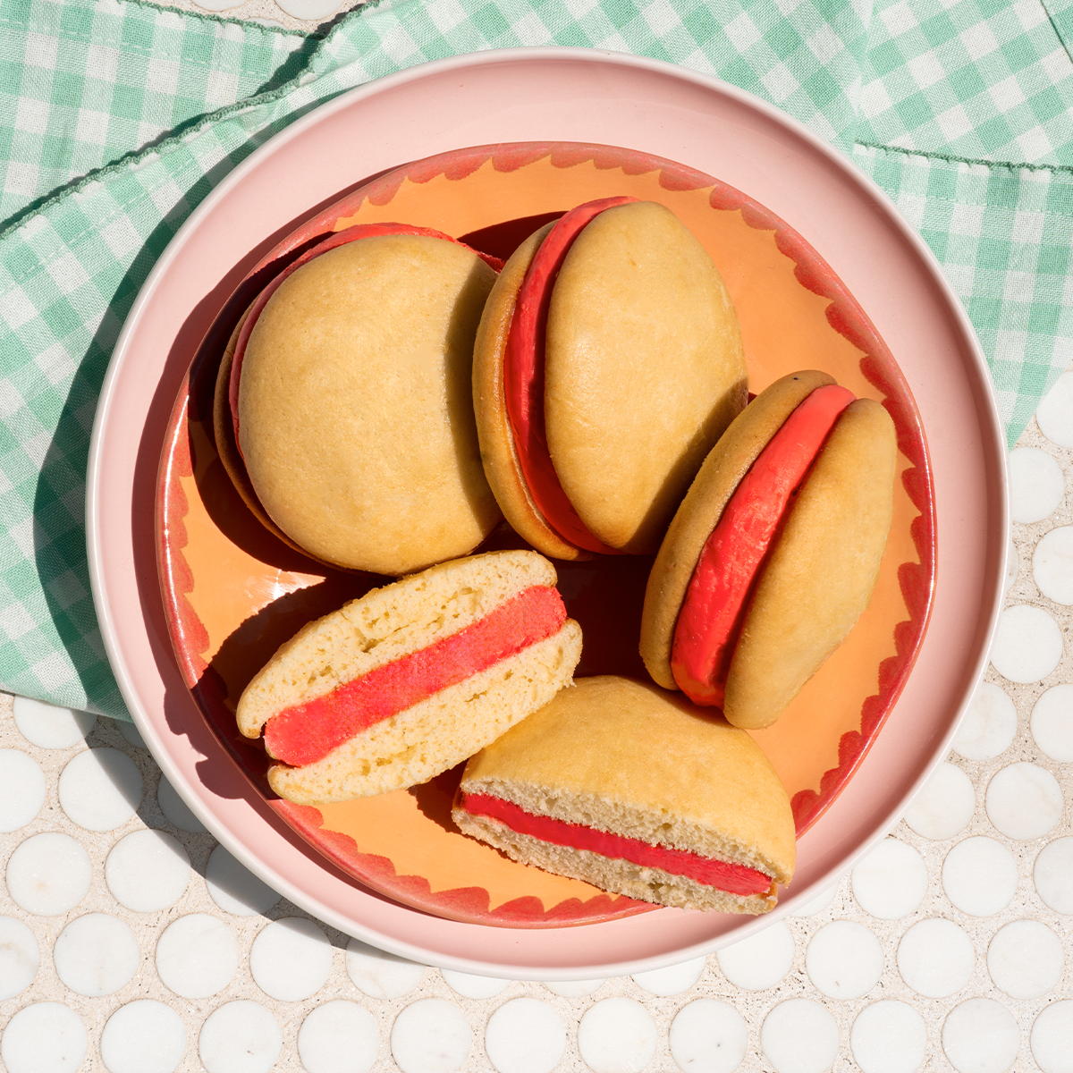 Pink Lemonade Whoopie Pies - 4-Pack