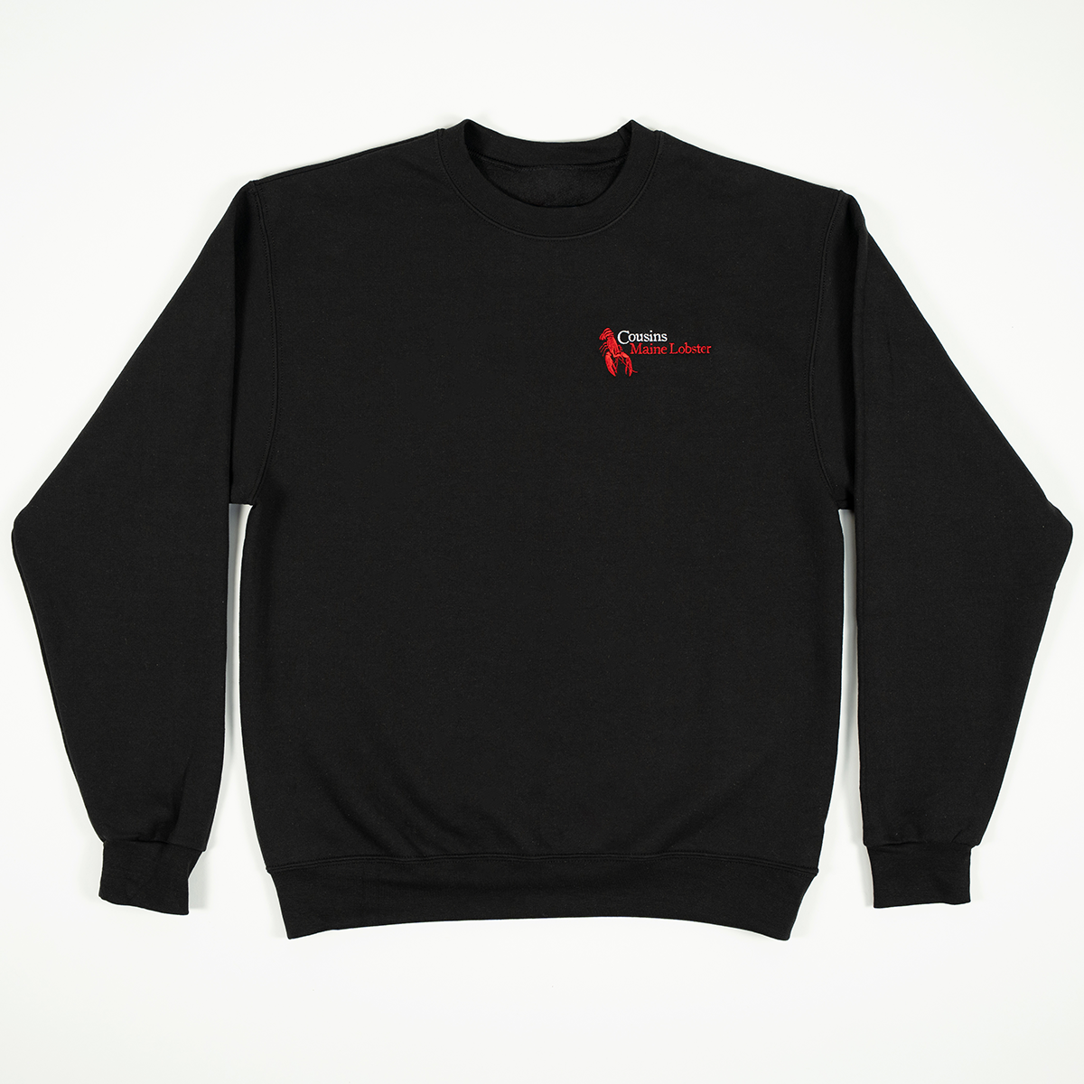 Cousins Embroidered Logo Crewneck