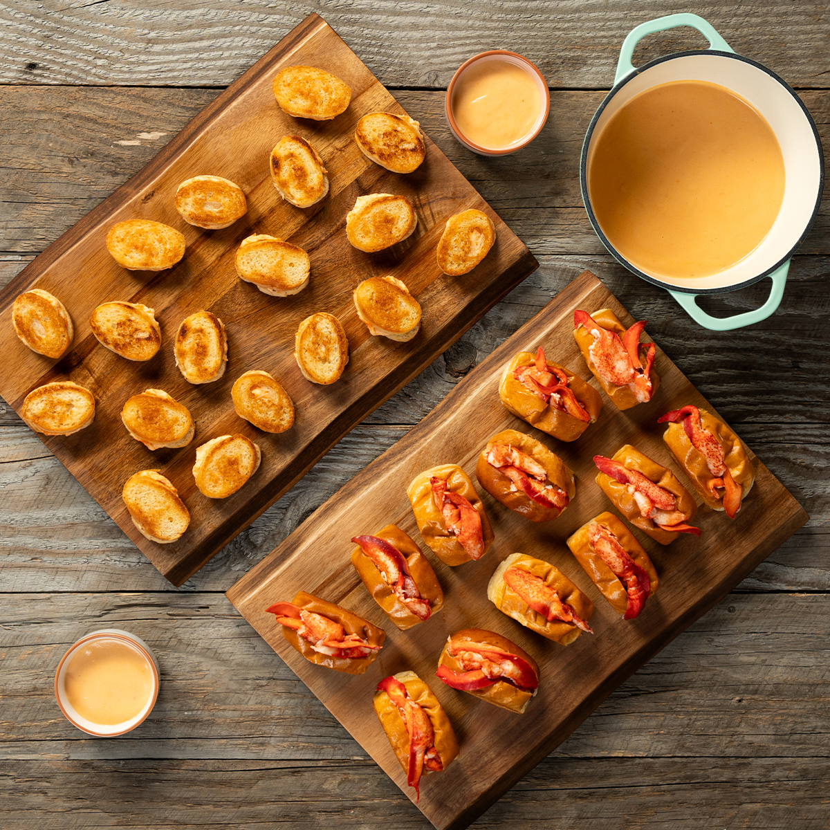 Mini Lobster Rolls & Grilled Cheese Appetizer Pack