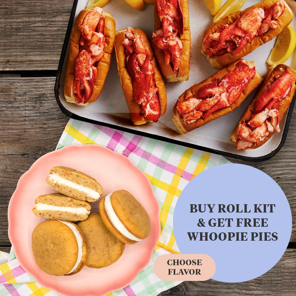 The At-Home Lobster Roll Kit with FREE Whoopie Pies