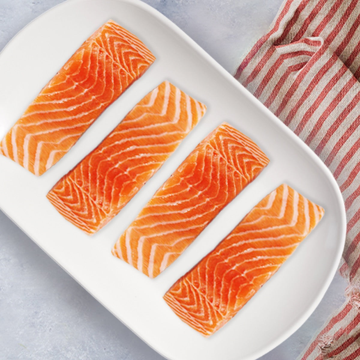 8oz Atlantic Salmon Filet (4-Pack)