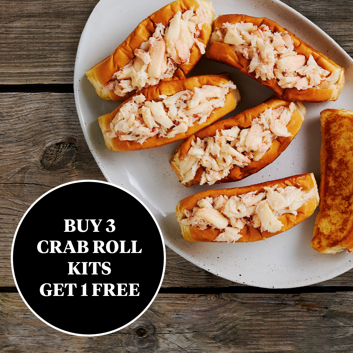 Buy 3 Get 1 FREE At-Home Crab Roll Kits