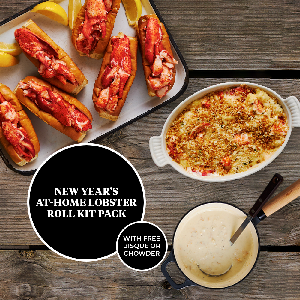 New Year's At-Home Lobster Roll Kit Pack